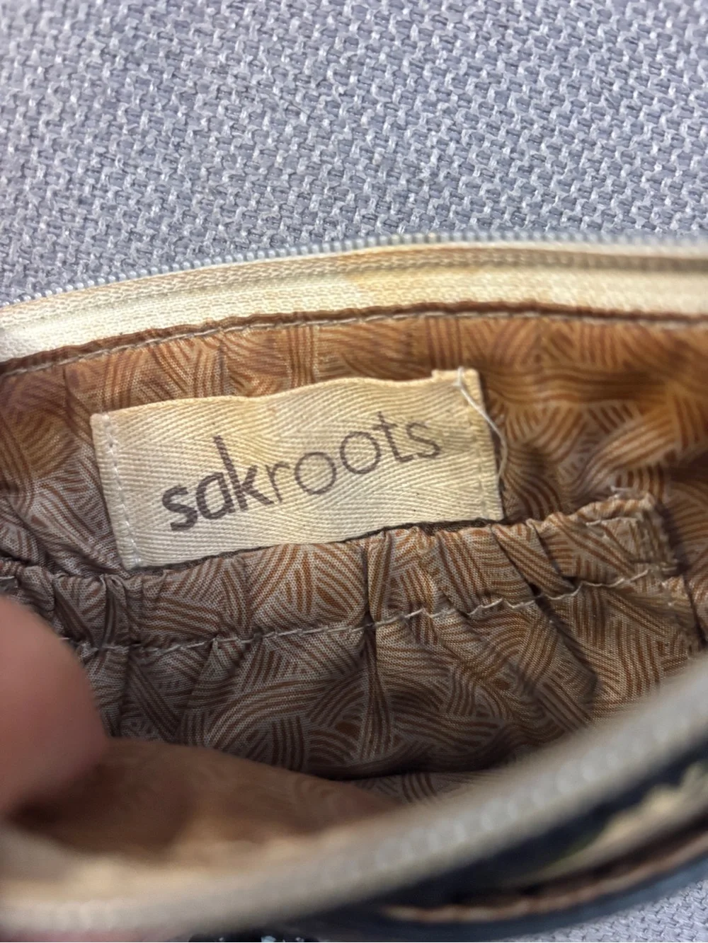 Sakroots canvas crossbody